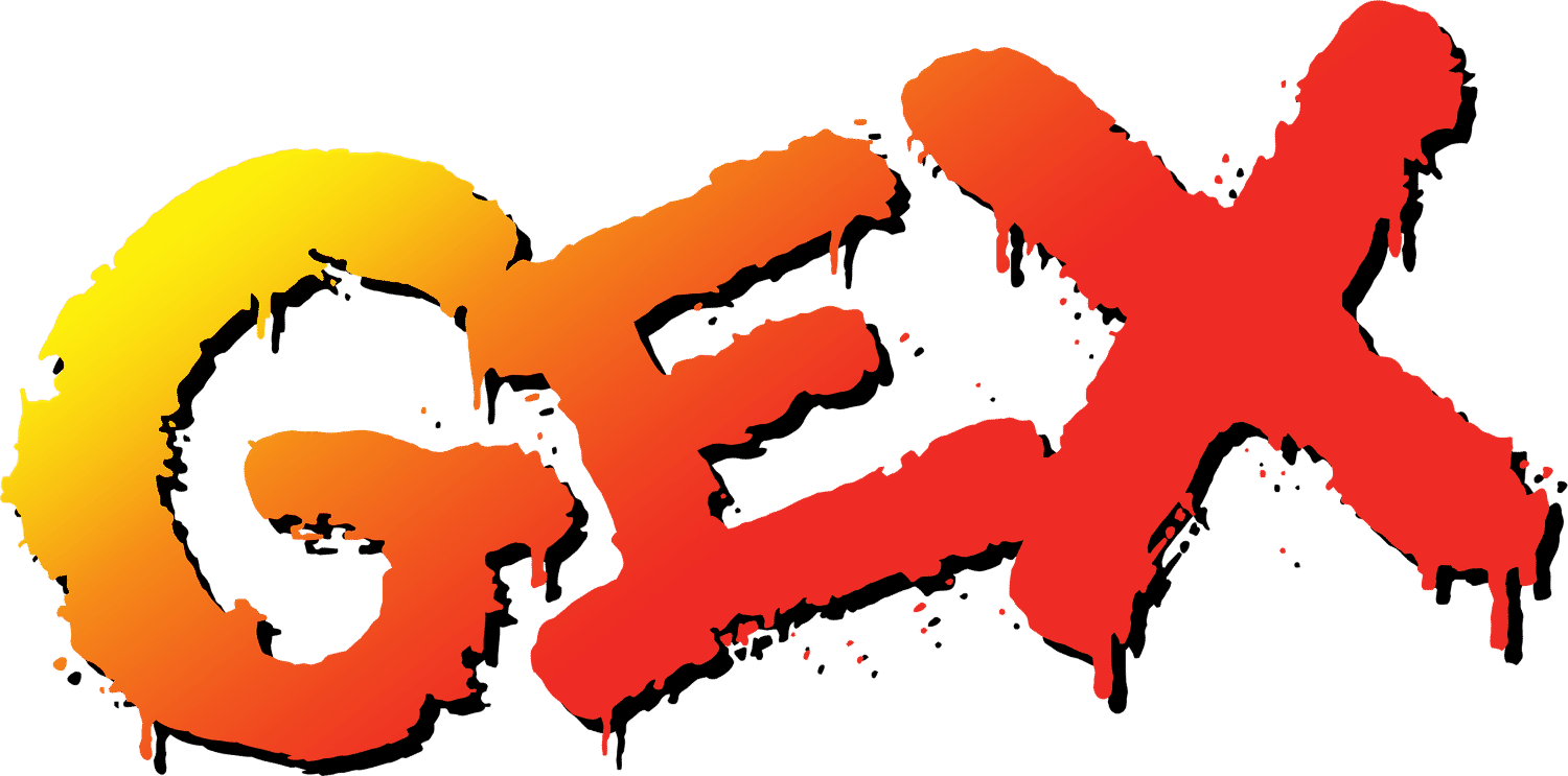 Gex logo for Playstation